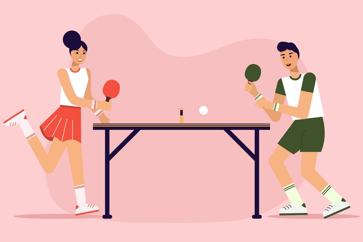 como hacer nuvas amistades para jugar a ping pong