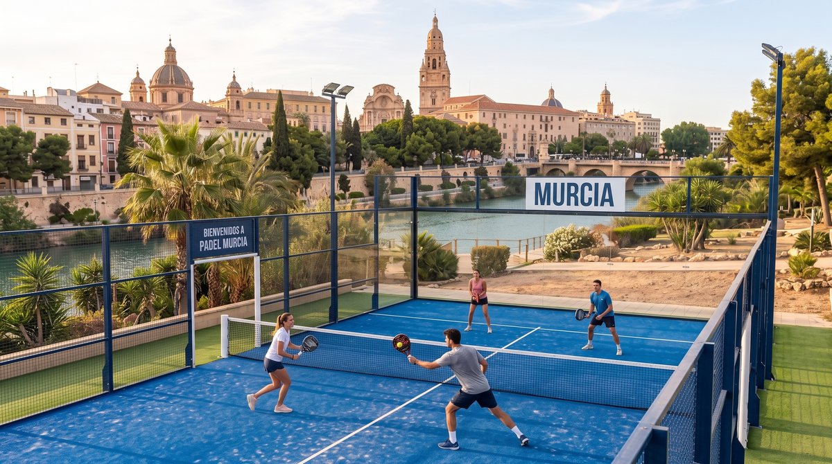 haz nuevos amigos para jugar a padel en murcia