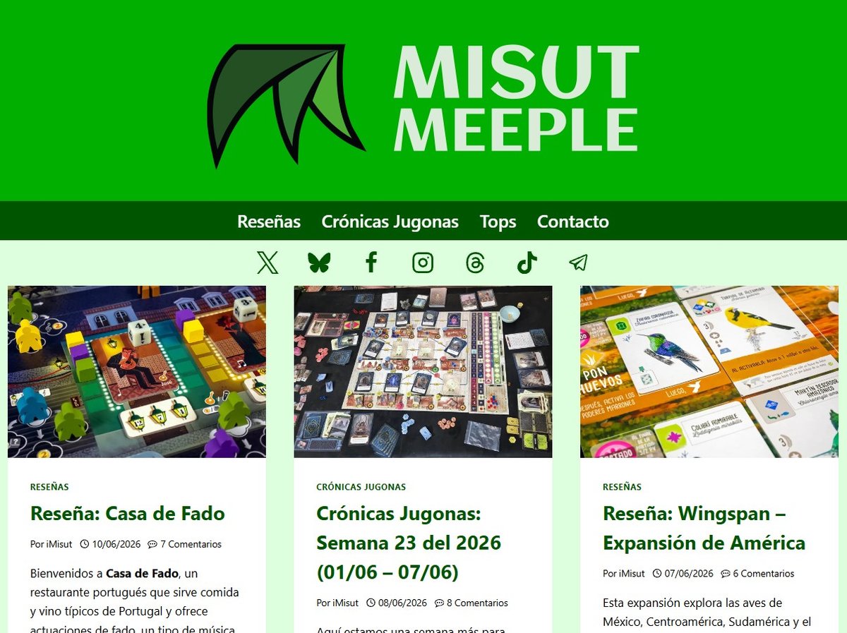 Misut Meeple: reseñas y guías para descubrir juegos de mesa